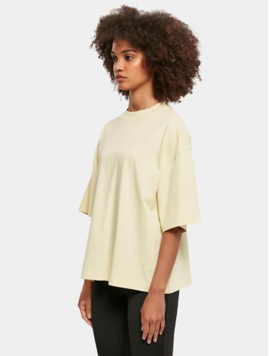 Urban Classics / t-shirt Ladies Organic Heavy in geel