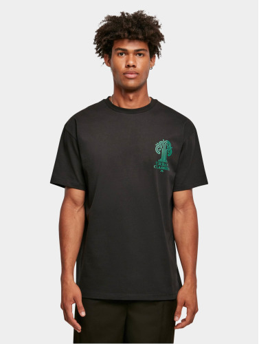 Urban Classics Heren Tshirt -4XL- Organic Tree Logo Zwart