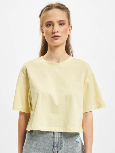 Urban Classics / t-shirt Ladies Short Oversized in geel
