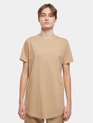 Urban Classics Heren Tshirt -XL- Shaped Long Beige