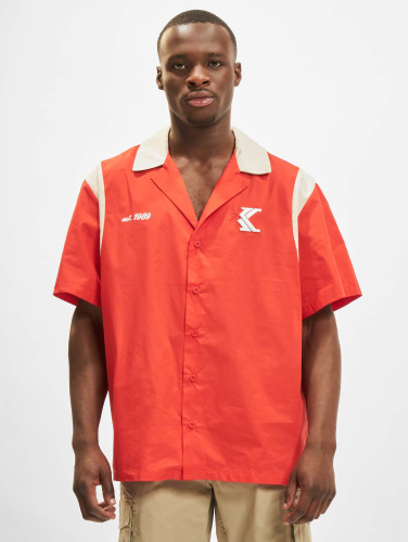 Karl Kani / overhemd Bowling in rood