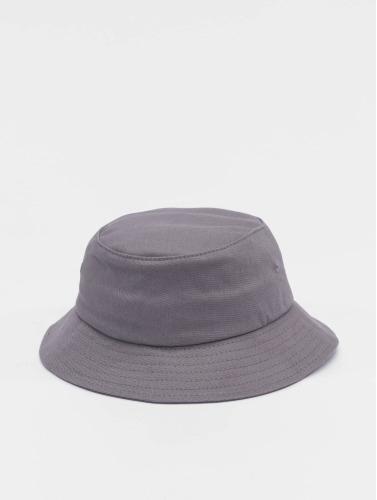 Urban Classics Bucket Hat / Vissershoed Kids Flexfit Cotton Twill Grijs
