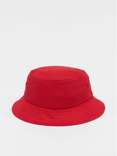 Urban Classics Bucket Hat / Vissershoed Kids Flexfit Cotton Twill Rood