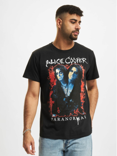 Merchcode / t-shirt Alice Cooper Paranormal Splatter Adult in zwart