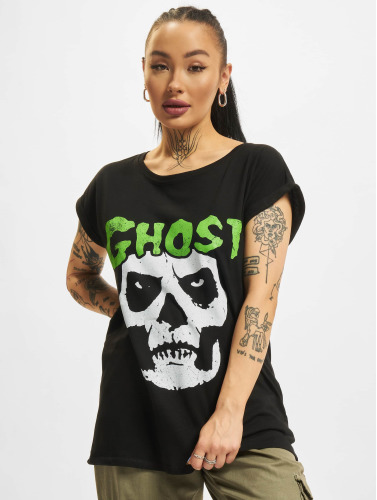 Merchcode / t-shirt Ghost Skull in zwart