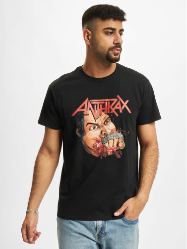 Merchcode / t-shirt Anthrax Fistfull Of Metal in zwart
