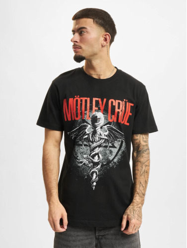 Merchcode / t-shirt Mötley Crüe Feelgood in zwart