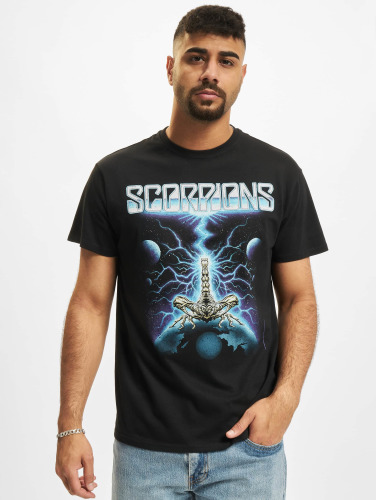 Merchcode / t-shirt Cosmis Scorpions in zwart