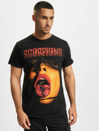 Merchcode / t-shirt Scorpion Tongue in zwart