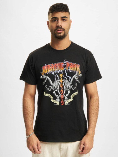 Merchcode / t-shirt Jurassic Park Rock in zwart