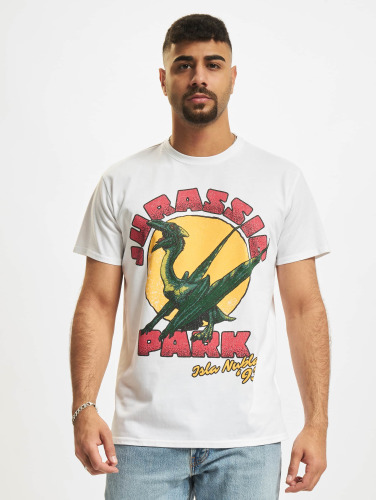 Merchcode / t-shirt Jurassic Park Isla Nybla in wit