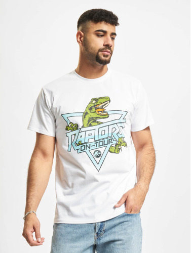 Merchcode / t-shirt Jurassic Park Raptors in wit