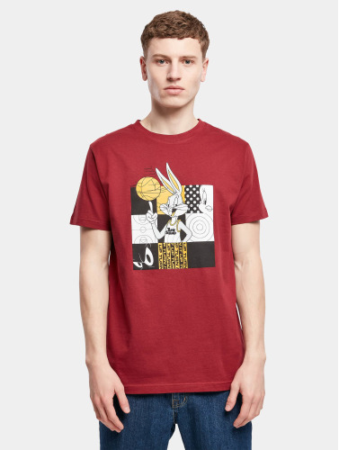 Mister Tee / t-shirt Space Jam Bugs Bunny Basketball in rood