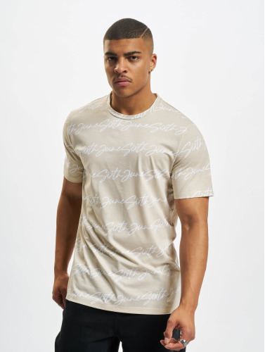 Sixth June / t-shirt All Over Signature in beige