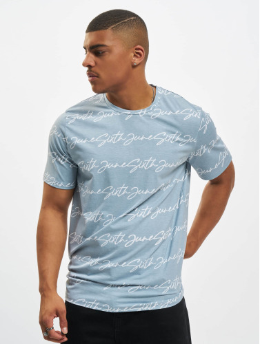 Sixth June / t-shirt All Over Signature in blauw
