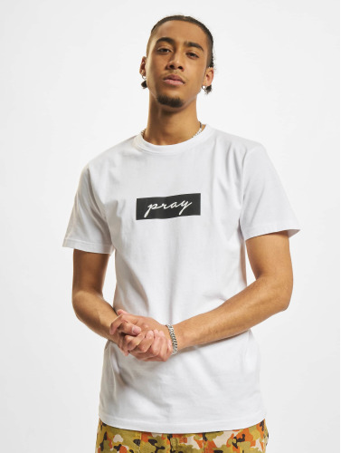 Mister Tee / t-shirt Pray Boxlogo in wit