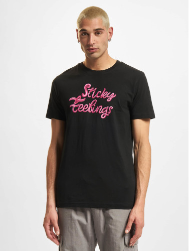 Mister Tee / t-shirt Sticky Feelings in zwart