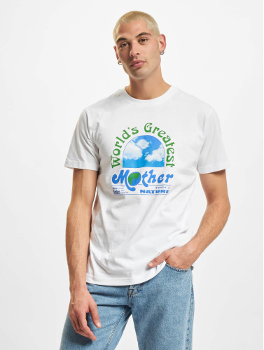 Mister Tee / t-shirt Mother Nature Day in wit