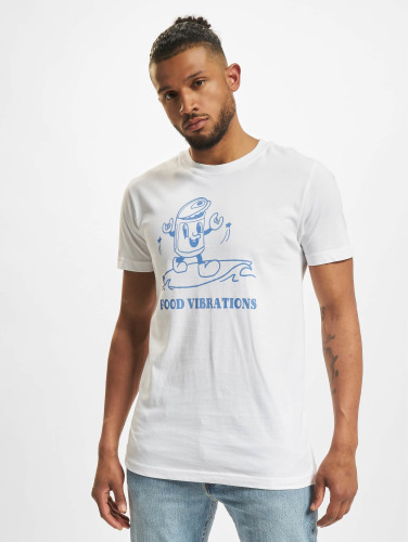 Mister Tee / t-shirt Food Vibrations in wit