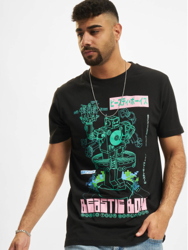 Mister Tee / t-shirt Beastie Boys Robot in zwart