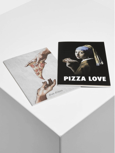 Mister Tee / Overige Pizza Art Exercise Book 2-Pack in bont