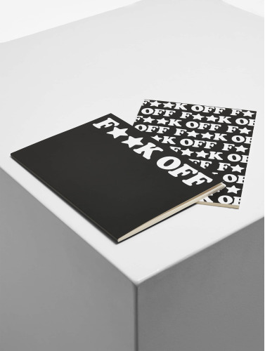 Mister Tee / Overige Fuck Off Exercise Book 2-Pack in zwart