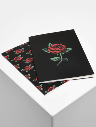 Mister Tee / Overige Roses Exercise Book 2-Pack in zwart