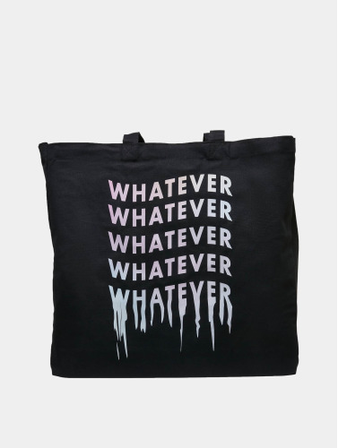 Mister Tee / tas Whatever Oversize Canvas in zwart