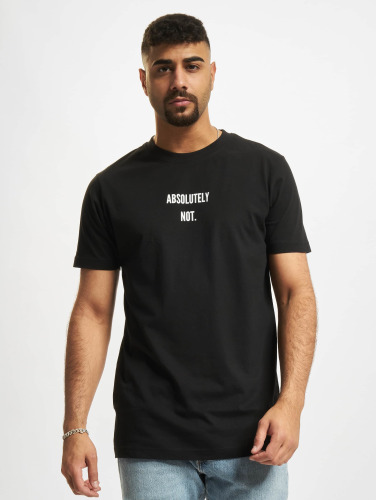 Mister Tee / t-shirt Absolutely Not in zwart