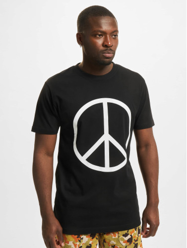 Mister Tee / t-shirt Peace in zwart