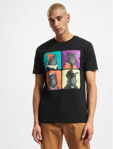 Urban Classics Heren Tshirt -XL- Bored Gorilla Zwart