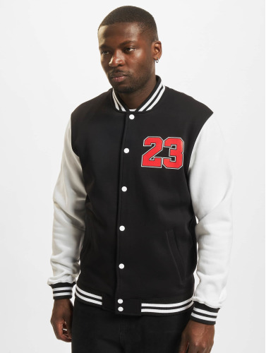 Mister Tee College jacket -L- Ballin 23 Zwart/Wit