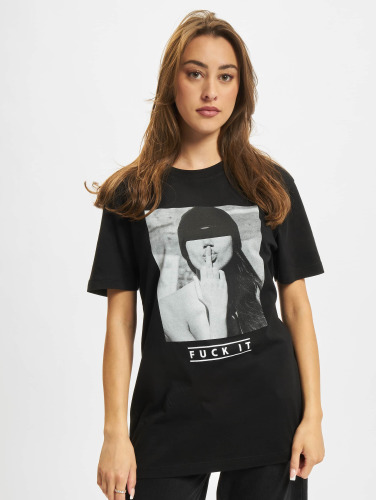 Mister Tee Dames Tshirt -XL- F#?KIT Zwart