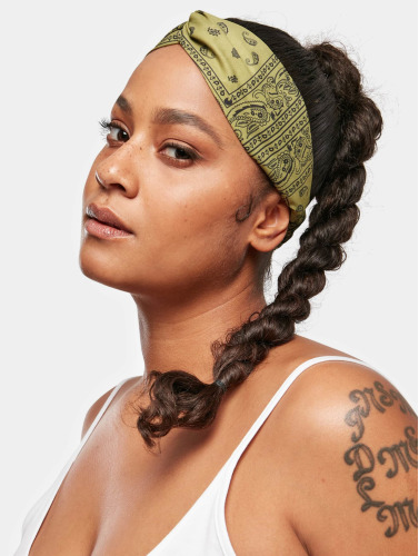 Urban Classics / Overige Bandana Print Headband 2-Pack in paars