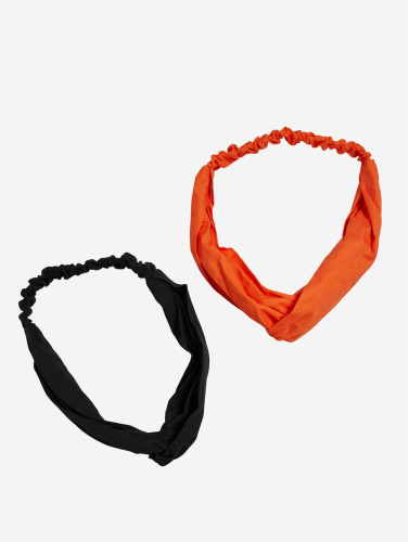 Urban Classics / Overige Light Basic Headband 2-Pack in oranje