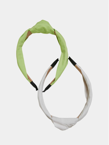 Urban Classics / Overige Light Headband With Knot 2-Pack in groen