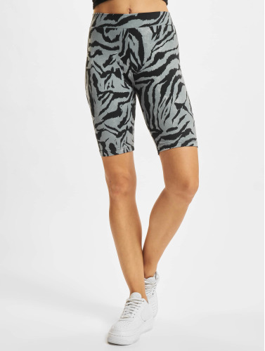 Urban Classics / shorts Ladies Soft Aop Cycle in zwart