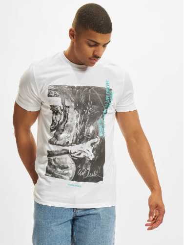 Jack & Jones / t-shirt Legends Photo Crew Neck in wit