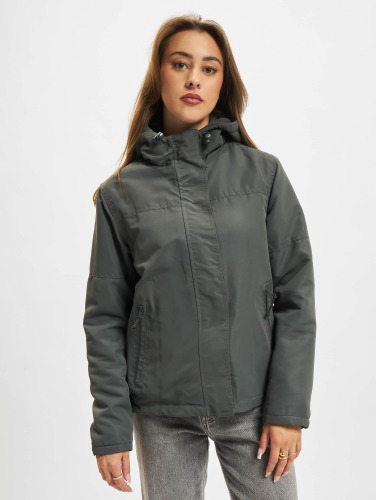 Brandit / Zomerjas Ladies Windbreaker Frontzip Transition Jacket in grijs