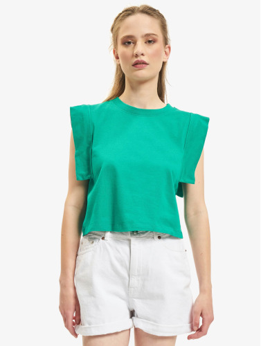 Only / top Vivi Squared Cropped in groen