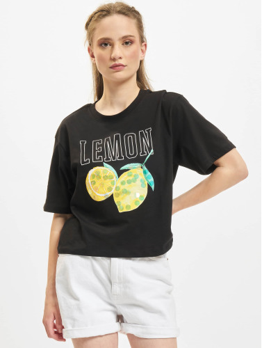 Only / t-shirt Kita Fruit in zwart