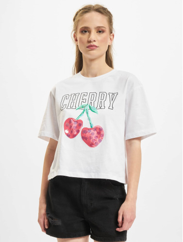 Only / t-shirt Kita Fruit in wit