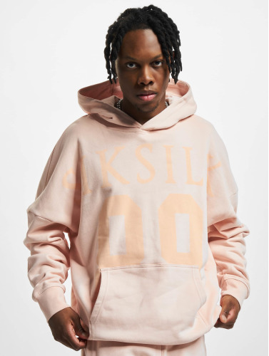 Sik Silk / Hoody Relaxed Fit Overhead in pink