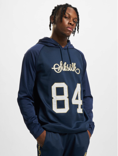 Sik Silk / Hoody Overhead Retro Sports in blauw