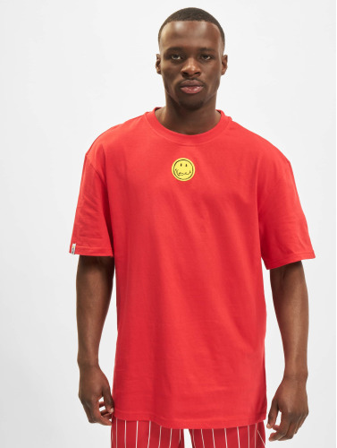 Karl Kani / t-shirt Small Signature Smiley in rood