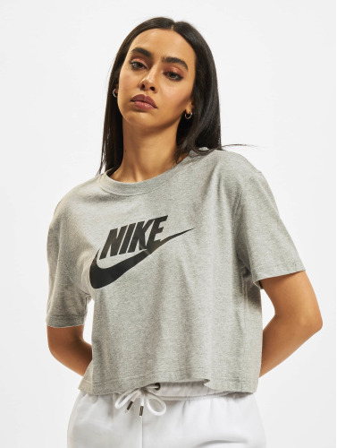 Nike / t-shirt Essentials Crp Icn Ftr in grijs