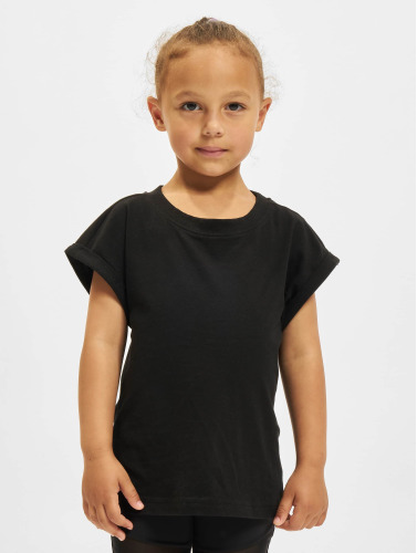 Urban Classics / t-shirt Girls Organic Extended Shoulder in zwart