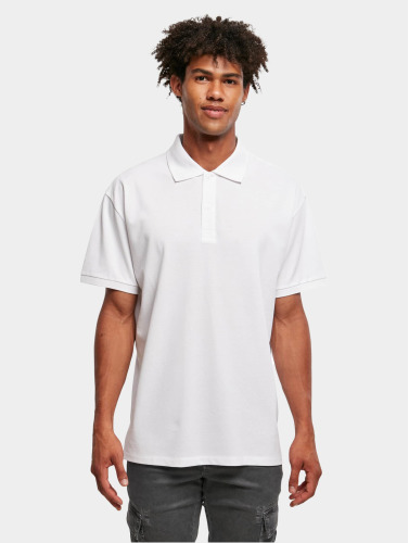 Urban Classics Polo shirt -XL- Oversized Wit