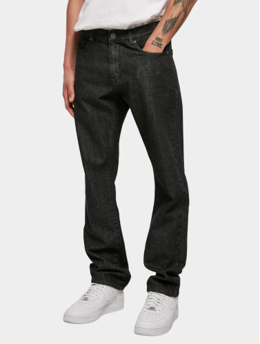 Urban Classics / Straight fit jeans Organic Straight Leg in zwart