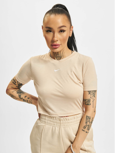 Nike / t-shirt Essentials Slim Crp Lbr in beige